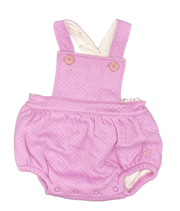 Llamas Jacquard Romper in Lilac