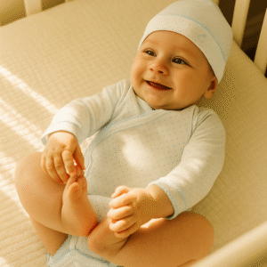 Polka Dots Newborn Hat