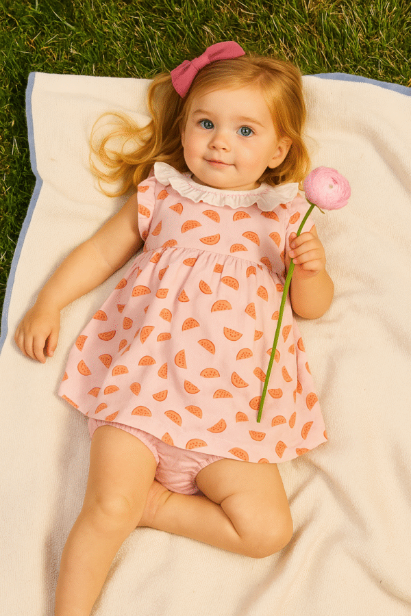 Watermelons Summer Dress Pink